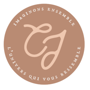 Logo de C Joly, wedding deisgner - décoratrice de mariage et scénographe en IDF, Yvelines