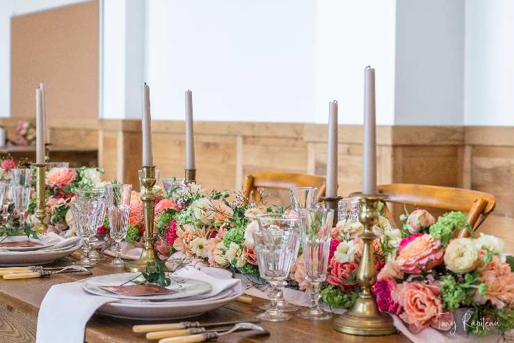 Art de la table par Christelle - C Joly, décoratrice de mariage et scénographe en IDF, Yvelines