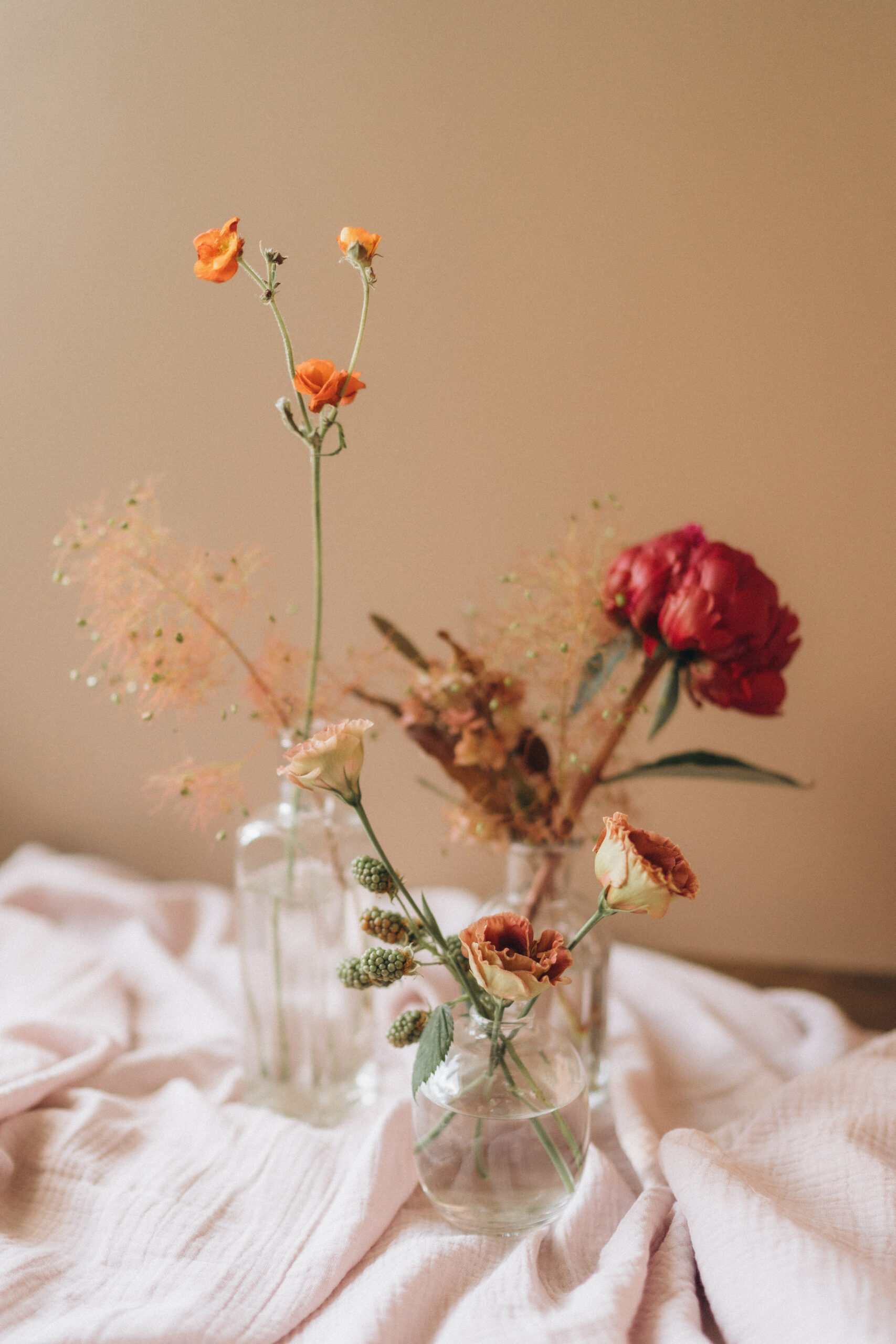 Soliflores par Christelle - C Joly, décoratrice de mariage et scénographe en IDF, Yvelines